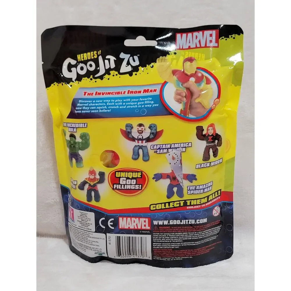 Heroes of Goo Jit Zu Marvel Hero Pack. The Invincible Iron Man - Gooey 4.5